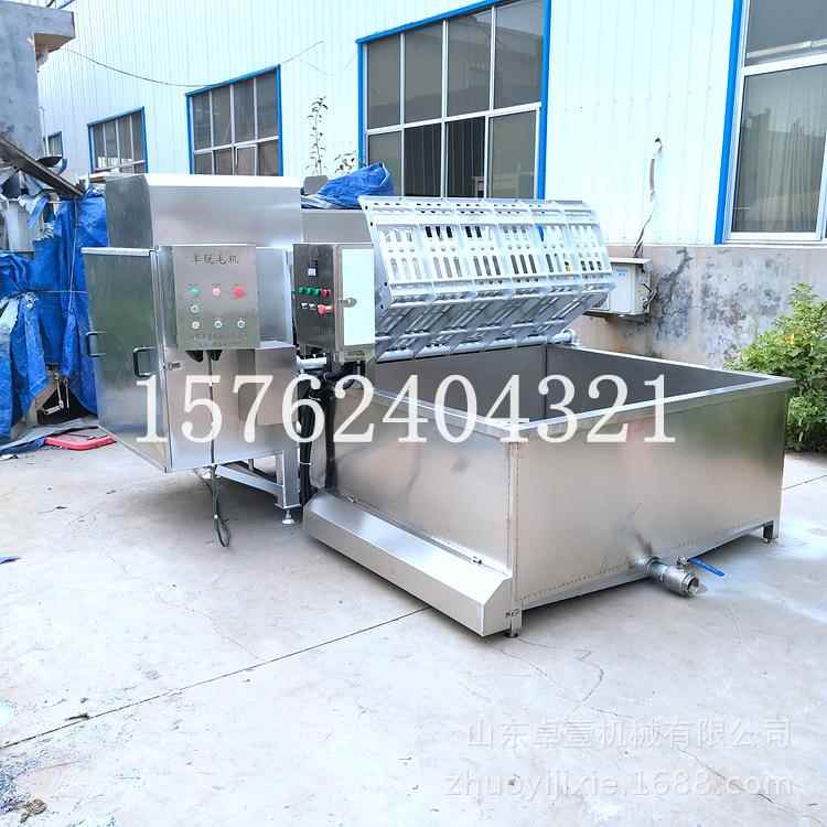 器刨毛机刮猪毛羊牛毛全自动毛机干净小型去效整猪脱毛机屠宰高脱