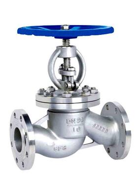 供应J41H316/304不锈钢截止阀硬密封手动法兰截止阀