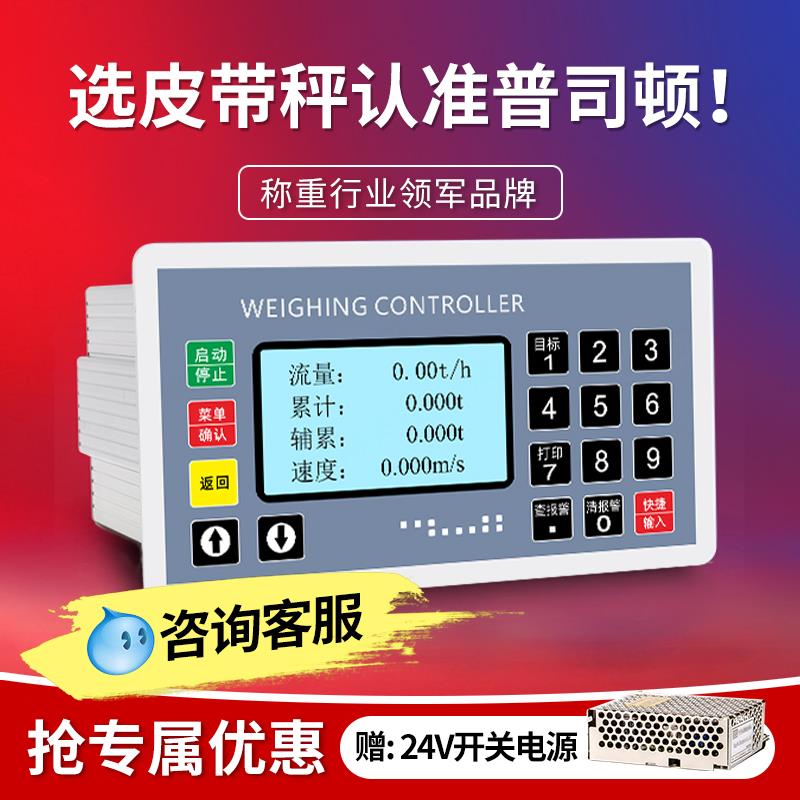 电子皮带秤称重仪表PDC6000输送带流量秤给料机配料动态称重系统