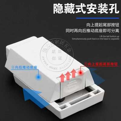 石材门重型自弹磁吸反弹器按压式衣柜隐形门暗门免拉手门自弹开关