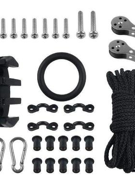 31x Kayak Canoe Anchor Trolley Kit Kayak Pad Eye Mounting