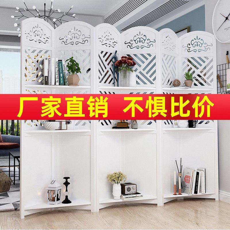 欧式屏风隔断墙客厅简约现代卧室折叠移动遮挡院装饰房间玄关