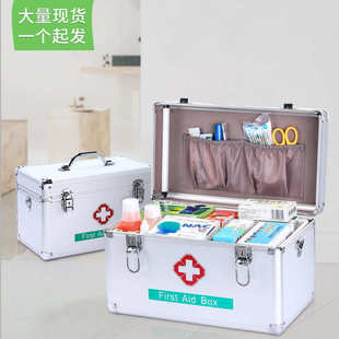 药厂家 多层医收纳盒代发 家庭药箱药箱家用一件批发大容量大号