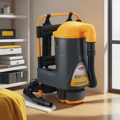 皓天BXC1A背式吸尘器1000W便携肩背负式高空楼梯钻孔影院吸尘机5L