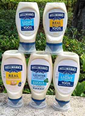 Hellmann's Mayonnaise西班牙方便轻怡沙拉酱料 好乐门纯正