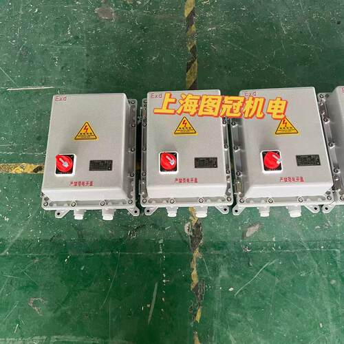 防爆行灯变压器BBK-1KVA220V12V带开关保护防爆配电箱380V36V24V