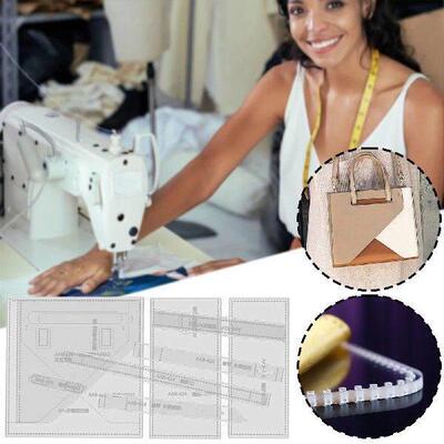 Acrylic Stencil Template For DIY Shoulder Bag