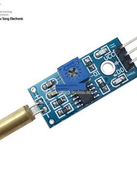 Sw-520D角度传感器模块球开关振动开关倾斜传感器模块