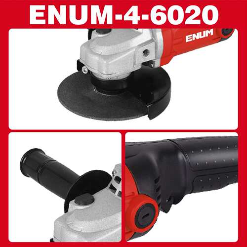 亿能电动工具 4-6020 高品质电动角磨机