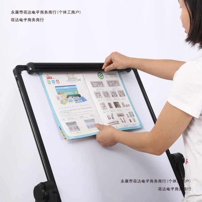 支架办公黑板U型教学双面磁性白板留言板写字板升降式白板其包邮