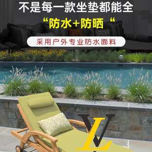 户外防水布料坐垫飘窗垫藤椅家具阳台卡座高日晒原液腈纶涤纶面料