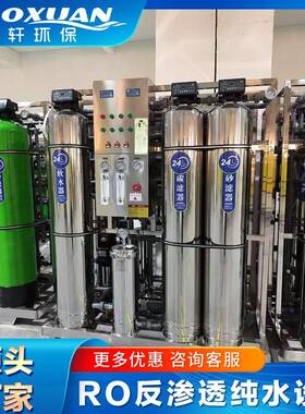 源头工厂浩轩环保RO反渗透水处理系统工业去离子超纯水设备