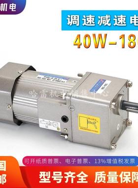 台力电机交流齿轮减速电机22V调速电机400W75580W100W马SNV达030V