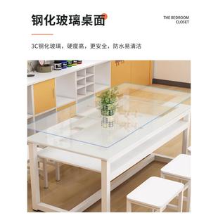 需定制小学生幼儿园玻璃绘画桌美术桌辅导补习培训班课桌椅书法画