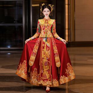 新款秀禾服2026年新娘结婚龙凤褂重工奢华出嫁敬酒服出阁服显瘦夏