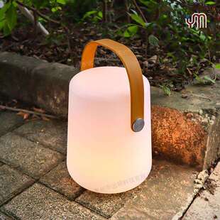 滚塑防水LED手提灯便携发光灯台灯露营野餐咖啡厅赶海夜灯护眼灯