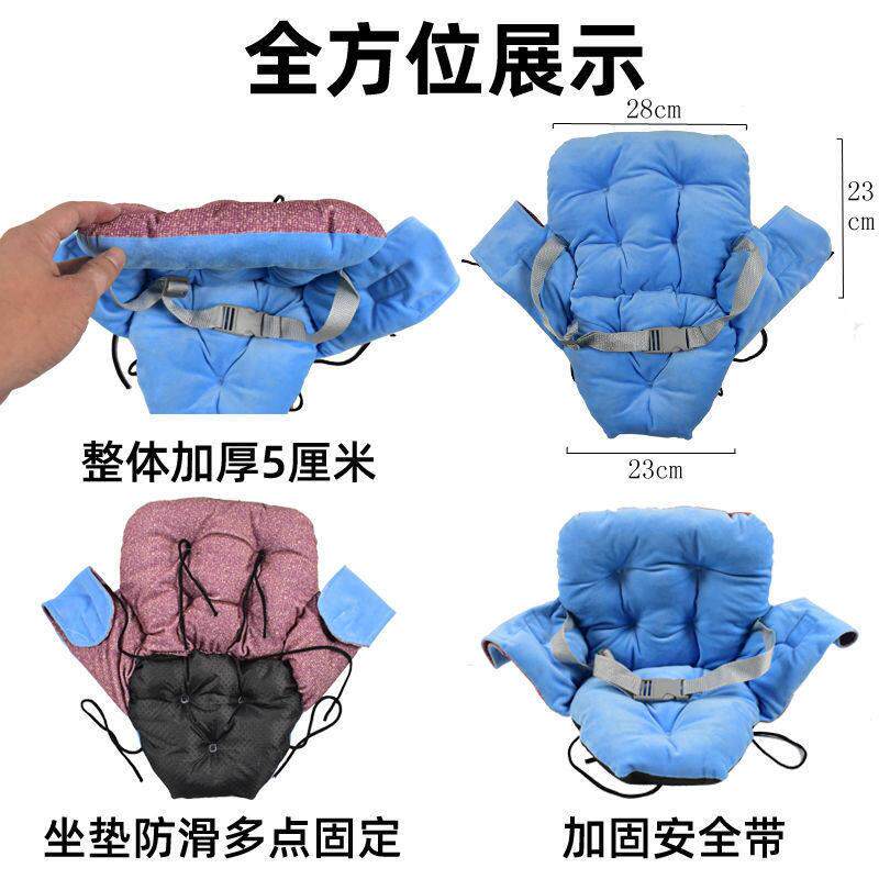 溜娃神器坐垫套通用手推车靠垫保护坐垫冬季全包围抱枕加厚婴儿车