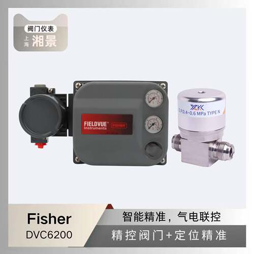 费希尔阀门定位器  DVC6200 阀门定位器搭配DVA50高纯阀