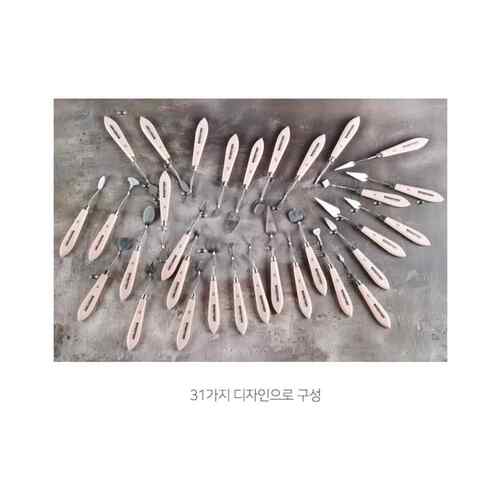 韩国Rose老师 RoseStory 刮刀花工具套装 裱花刮刀烘焙工具