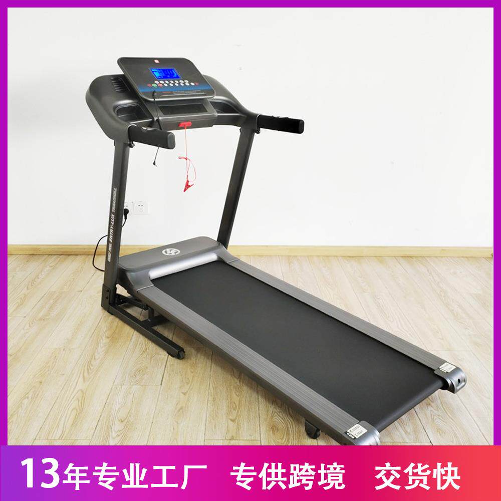 智能电动跑步机静音家用室内迷你走步机跨境走路机健身器工厂减脂