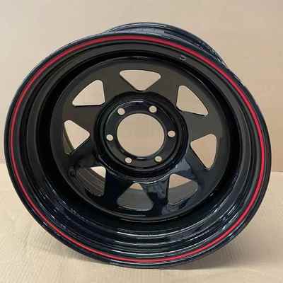 工厂6孔白色w可以拖车挂车备胎轮毂轮辋，13到作16寸寸来图订来样