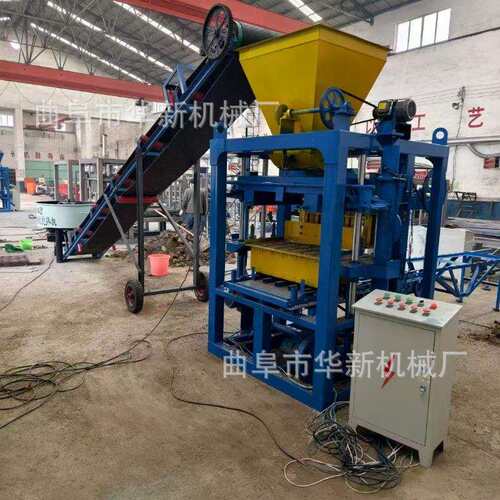水泥砖机小型空心砖机免烧制砖机厂家空心制砖机 自动花砖成型