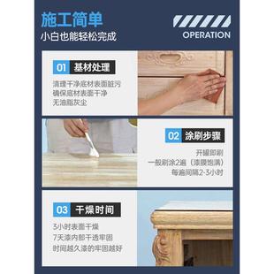 水性清漆木器漆透明木油原木色家具光油木板木蜡油木头清油漆