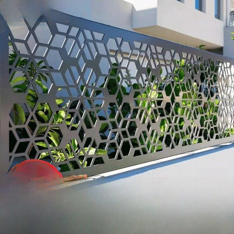 花园住宅庭院护栏社区阳台护栏室外护栏锻铁栏杆庭院围墙护栏护栏
