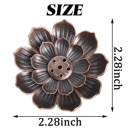 Incense Holder for Sticks,Incense Burner, Lotus Detachable A