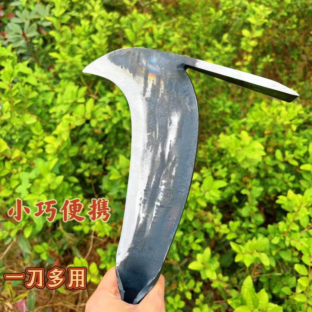 锰钢锻打凤凰刀一体锋利砍树砍材刀农用工具刨土弯刀户外砍柴鸟刀