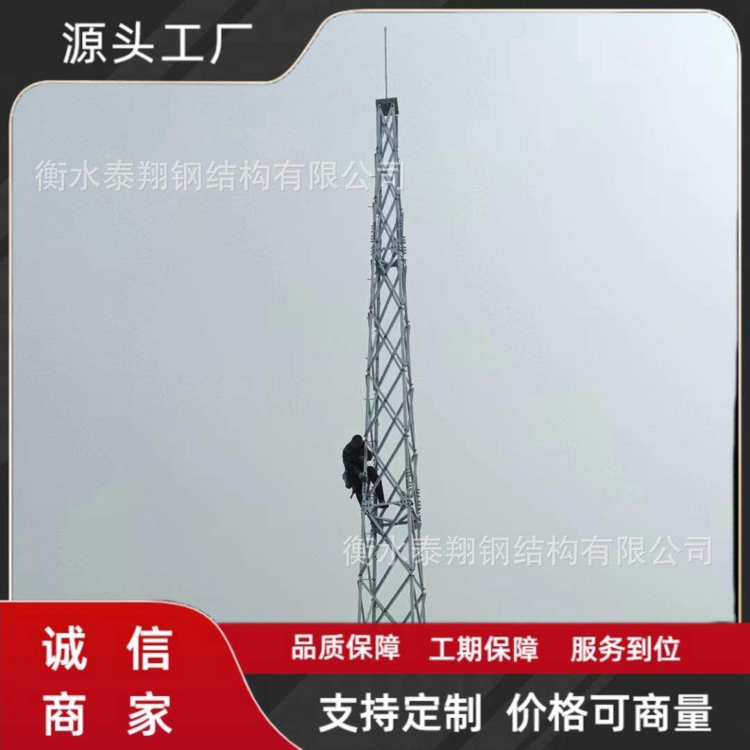 避雷线塔避雷针25米避雷塔30米接闪杆角钢避雷塔