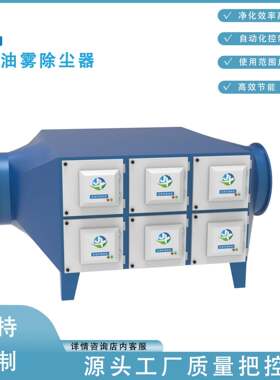 油雾净化器机械式静电油雾气雾净化设备热处理空气净化厂家生产