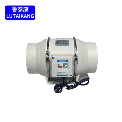 泰通变频家斜流2管道风机用棋牌泰通室8厨房排烟4/6//10/1寸轴流