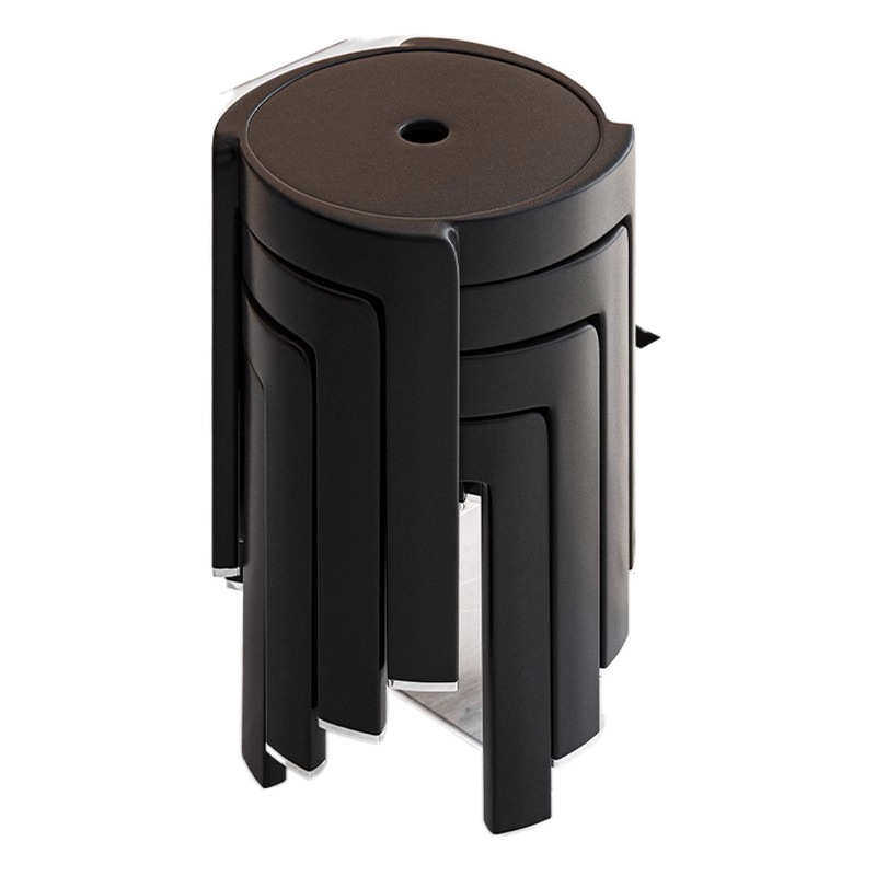 2025新款塑料凳子加厚家用特厚现代简约可叠放久坐舒服高圆凳板凳,收纳整理,收纳凳,淘宝优惠券,粉丝福利购,淘宝优惠卷