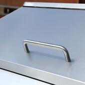 商用不台锈沙拉披萨小料台撒钢动料保鲜柜风冷工692作万向可移工作台