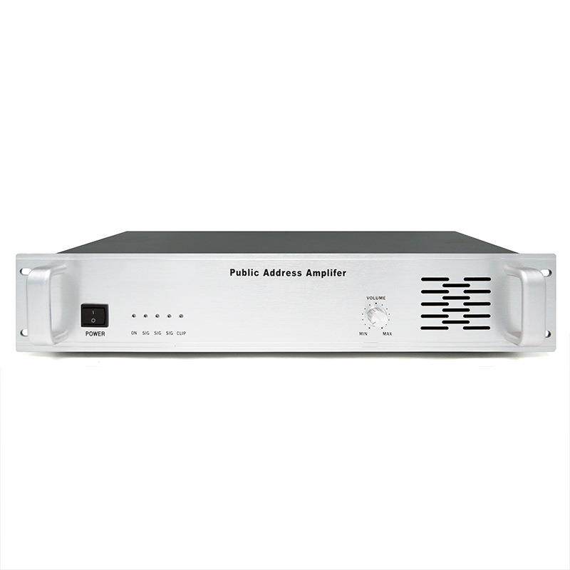 朗迪森公共广播500W定压纯后级2U壁挂吸顶背景音柱喇叭校园 功放