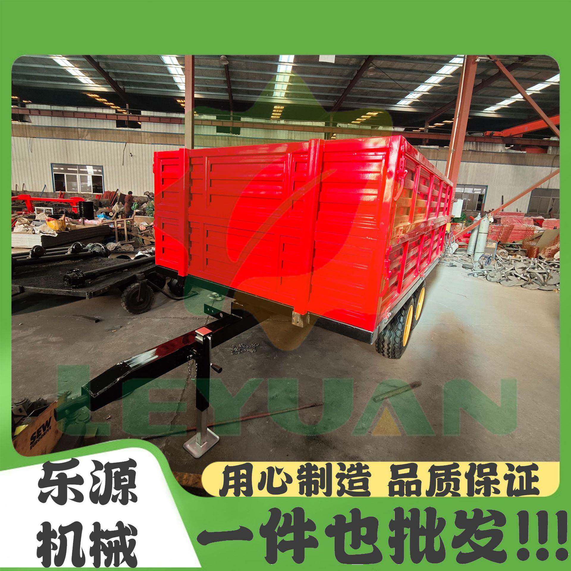 拖车农用四轮拖拉机后置带可装卸粮食及散装类货物厂家低价