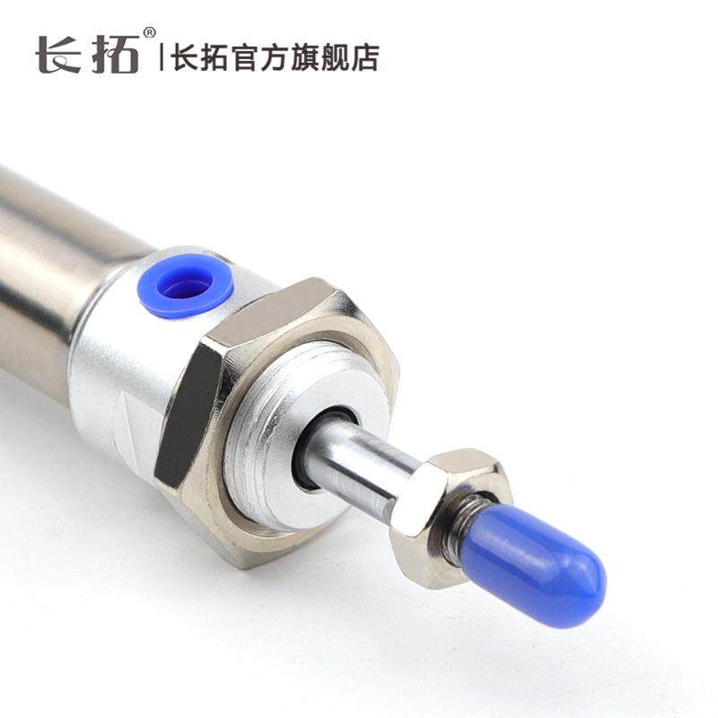 两头双出带气缓冲不锈钢迷你气缸MACD16x25/50/75/100/125/150