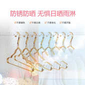 广东厂家直销加厚加固太空铝合金衣架不生锈晾衣架挂衣架衣挂衣撑