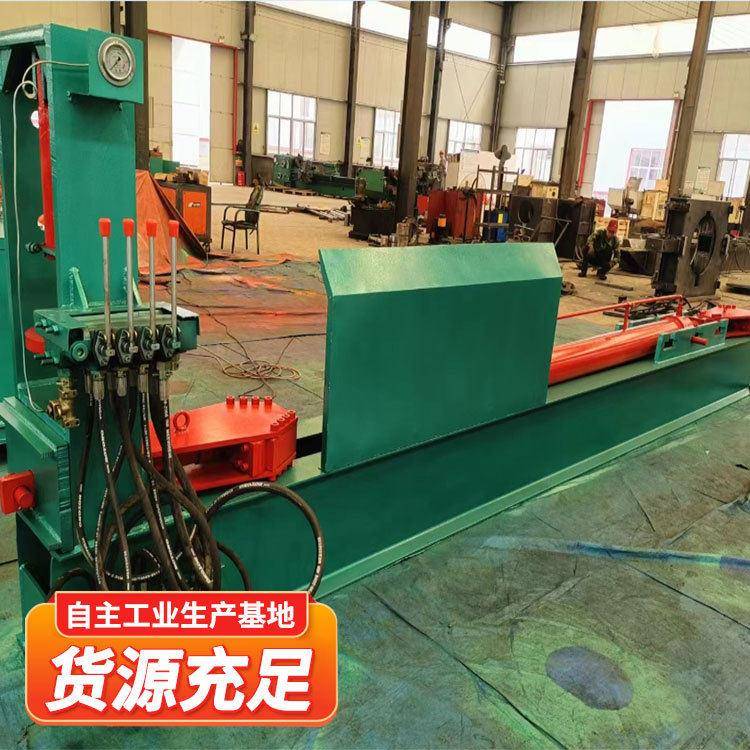 MTZ-2锚杆调直机地面修理车间对各种直径规格锚杆进行调直