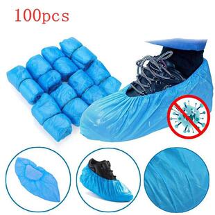 100Pcs Shoe Covers - Disposable Hygienic Boot Cover for Hous