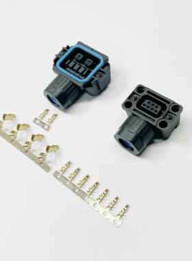 禾川 伟创 显控小功率壁虎头 MC01-6P动力+刹车 MC01-07P编码接头