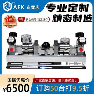 国标AFKLOK一用一备不锈钢半自动切换汇流排报警高纯标准气厂直销
