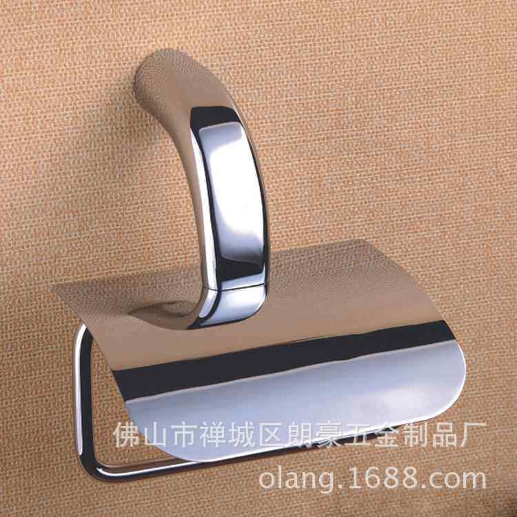 生产浴室配件后备全铜纸巾架厕纸架全包纸巾架防水纸巾盒