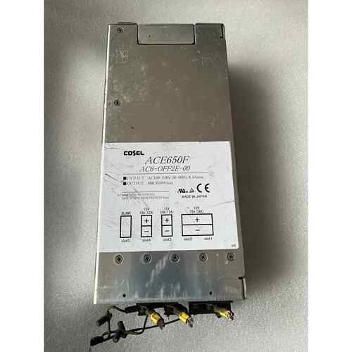拆机COSEL ACE650F AC6 OFF2E-00 电源 12V25A 双15V10A 0FF2E-00