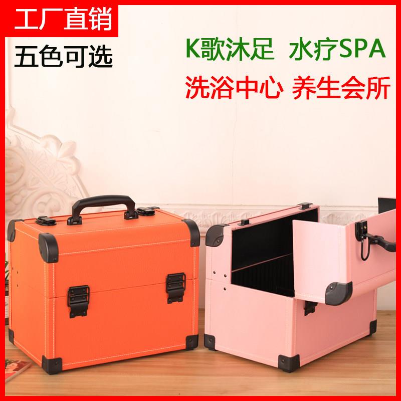 大号手提足浴技师上钟 钟工具箱K歌沐足足疗收纳箱高档会所采耳SP