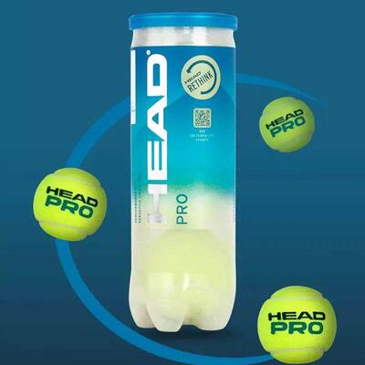 HEAD Professional Tennis 4B TEAM 3 Tour X Training Ball T 3