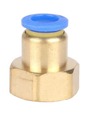 0301-10丝04--气动4气管-接头pcf8直通内插12快速接头02内螺纹快