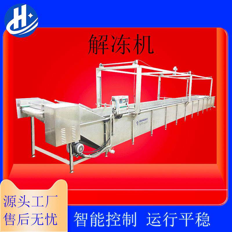 冷冻肉类高压解冻机一体化解冻机械牛肉块低温高湿连续解冻设备