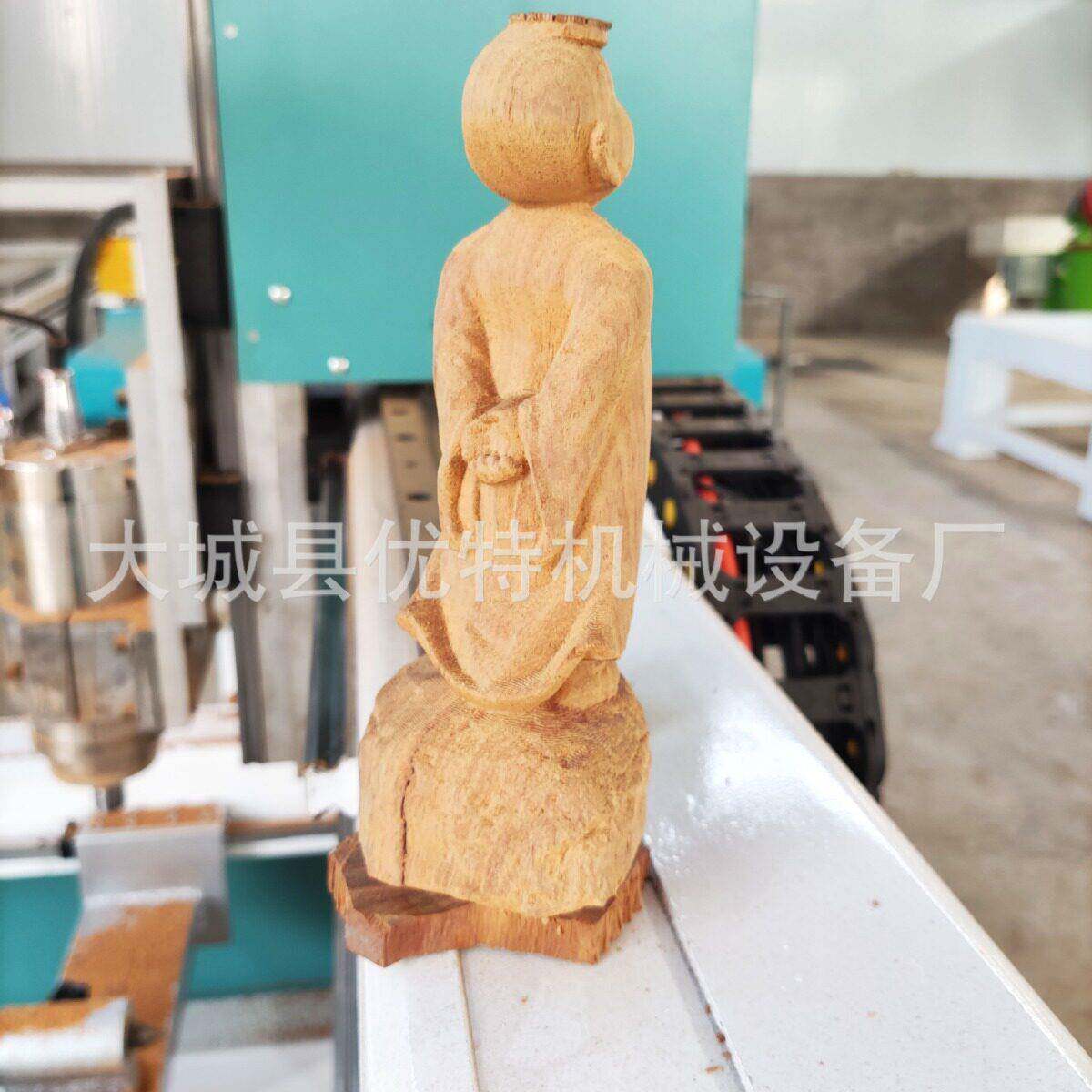 6060竹筒笔筒雕刻机工艺品摆件雕刻机四轴数控雕刻机